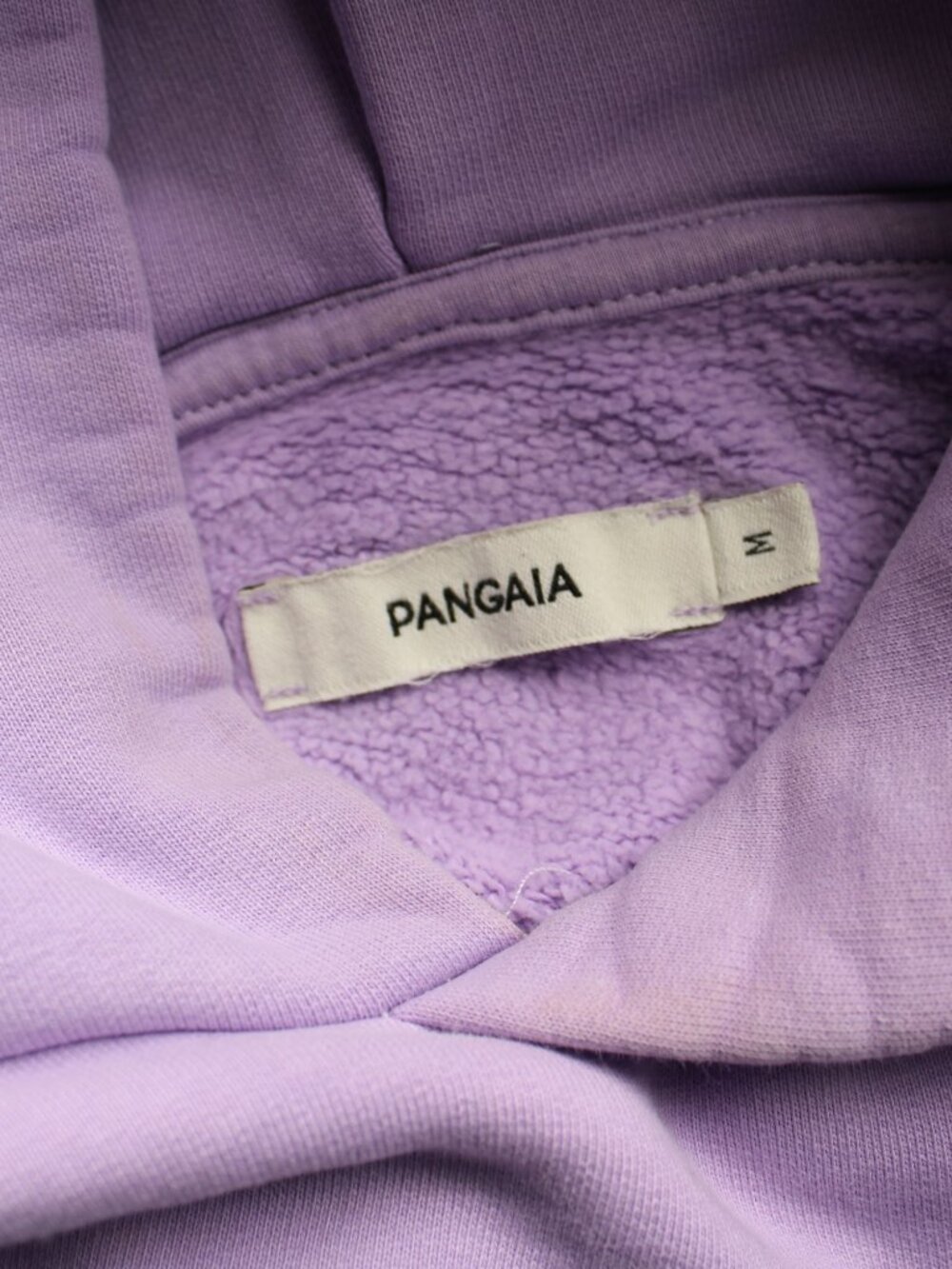 PANGAIA 365 Cotton hoodie sweatshirt jumper orchid lavender streetwear $205 M - Picture 11 of 12
